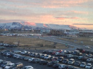 Almost dawn, around 9:20 AM